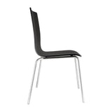 Bolero Square Back Sidechair Black