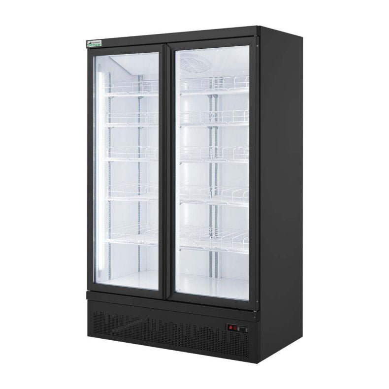 Double Door Supermarket Freezer - LG-1000BGBMF