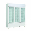 Three Glass Door Drink Fridge 