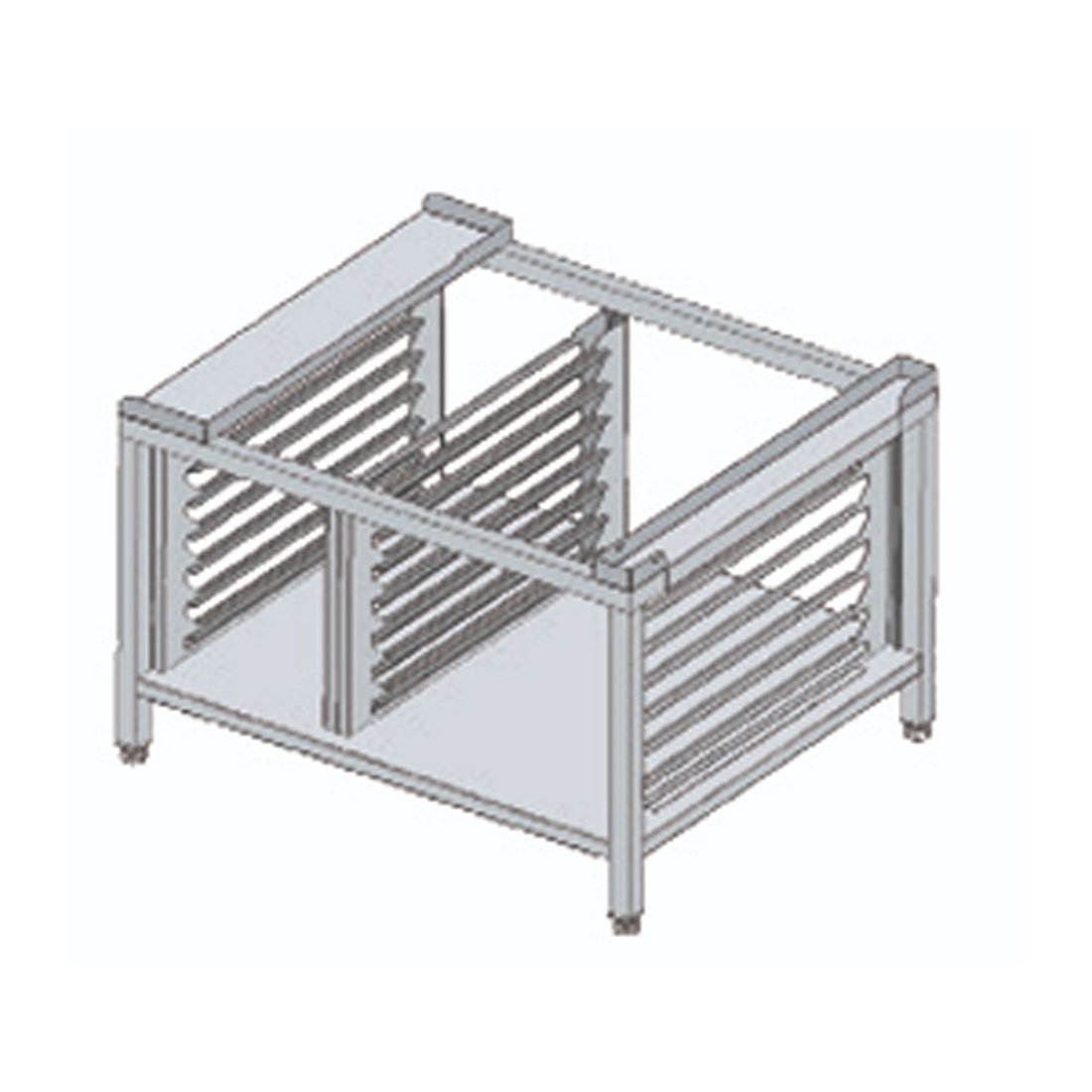 Fagor Stand with 12 sets of guides to hold 1/1GN & 2/1GN trays - SH-102-B